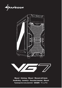 Manuale dell'utente - Sharkoon Sharkoon VG7-W RGB Midi Tower Nero