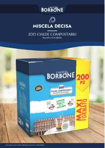 Volantino - Caffè Borbone CIALDA DM44 200PZ DECISA (NERA)     PROMO BOX