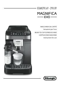 Manuale dell'utente - De’Longhi De’Longhi Magnifica Evo ECAM290.81.TB Automatica Macchina per espresso 1,8 L