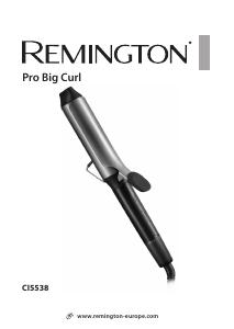 Manuale dell'utente - Remington FERRO ARRICCIATORE 38MM CERAMICA E TITANIOLED NER