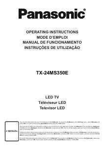 Manuale dell'utente - Panasonic TVC LED 24 HD READY SMART SAT 2HDMI 1USB FUNZ HOT