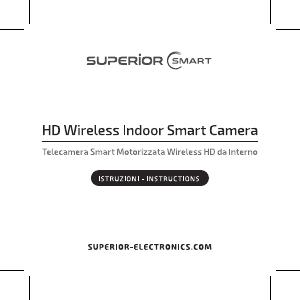 Manuale dell'utente - Superior Electronics Superior Security Camera Interno 360° HD WiFi Alexa Google SmartLife