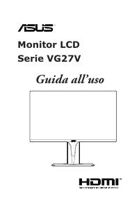 Manuale dell'utente - ASUS ASUS TUF Gaming VG27VQ Monitor PC 68,6 cm (27") 1920 x 1080 Pixel Full HD Nero