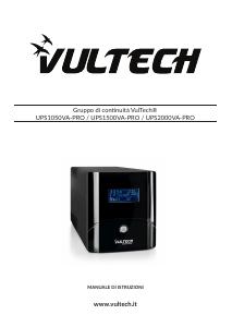 Manuale dell'utente - VULTECH VULTECH UPS 1050VA GRUPPO DI CONTINUITA LINE INTERACTIVE CON LCD