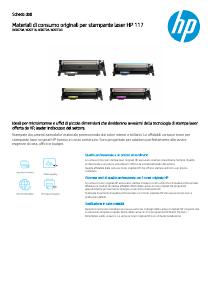 Volantino - HP HP Cartuccia toner nero per stampante laser originale 117A