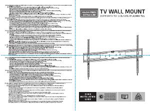 Manuale dell'utente - Superior Electronics Superior Staffa TV 60"-100"Fixed Extra Slim 75Kg