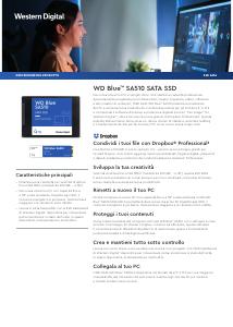 Volantino - Western Digital Western Digital Blue SA510 2.5" 2 TB Serial ATA III