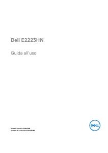 Dell E2223HN Monitor Guida all’uso - DELL DELL E Series Monitor 22 - E2223HN