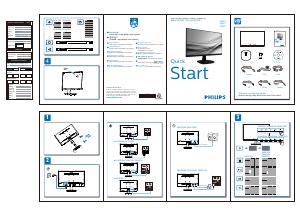 Quick Start Guide - Philips Philips V Line Monitor LCD Full HD 243V7QJABF/00