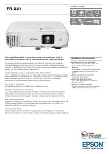 Volantino - Epson Videoproiettore Epson EB-X49