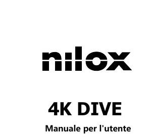 Manuale dell'utente - Nilox Nilox Action Cam 4K Dive