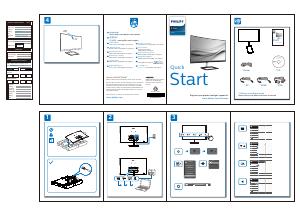 Quick Start Guide - Philips Philips E Line 325E1C/00 Monitor PC 80 cm (31.5") 2560 x 1440 Pixel Quad HD LCD Nero