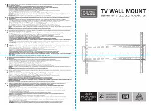 Manuale dell'utente - Superior Electronics Superior Staffa TV 37"-70" Fixed Extra Slim 35Kg
