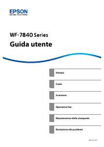 Manuale dell'utente - Epson EPSON MULTIF. INK A3 COLORE, WF-7840DTWF, 12PPM, FRONTE/RETRO, USB/LAN/WIFI, 4 IN 1