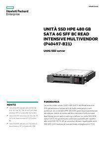 Volantino - HPE Hewlett Packard Enterprise P40497-B21 drives allo stato solido 2.5" 480 GB SATA TLC