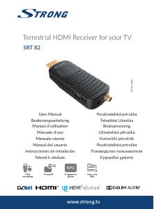 Manuale dell'utente - Strong DECODER STRONG DIGITALE TERRESTRE SRT82 HDMI FULL-HD USB REC (SRT82) DVB-T/T2