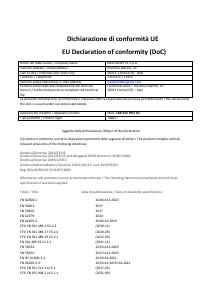 Declaration of conformity - New Majestic Majestic Tab-912 PRO 4+64GB 10.1" 4G Grey ITA