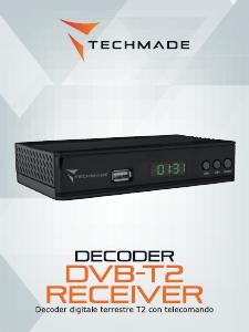 Manuale dell'utente - Techmade DECODER TECHMADE DIGITALE TERRESTRE TM-GX1 DVB-T2 CON LAN
