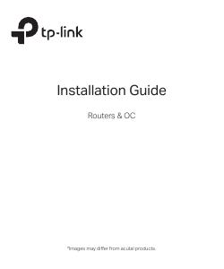 Router&OC(EU1-12 Languages)_Installation Guide - TP-LINK ROUTER VPN MULTI WAN AX3000 WIFI6 1P GIGABIT SFP + 5P GIGABIT 4G+ LTE