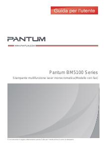 Manuale dell'utente - Pantum MF LAS B/N A4 LAN 4/1 40PPM WIFI PANTUM BM5100FDW F/R ADF DUAL TOUCH