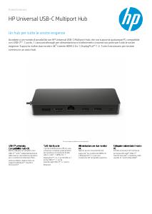 Volantino - HP HP Univ USB-C Multiport Hub (HPI-50H55AA)