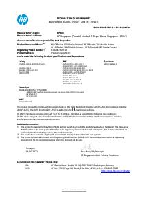 CE Marking - HP HP OfficeJet 200 Mobile (CZ993A#BHC)