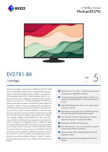 Volantino - EIZO Eizo EIZO FlexScan widescreen LCD monitors EV2781-BK (EV2781-BK)