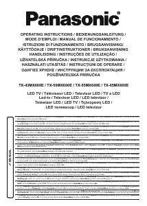 Manuale dell'utente - Panasonic Panasonic TX-50MX600E schwarz (TX-50MX600E)