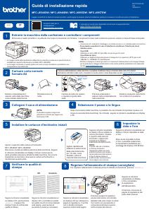 Manuale dell'utente - Brother MF INK COL A3 FAX WIFI LAN F/R ADF 30PPM 2 VASSOI BROTHER MFCJ6955DW