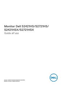 Manuale dell'utente - DELL DELL S2721HS 68.6 cm (27 ) 1920 x 1080 pixels Full HD LCD Black  Silver (210-AXLD)