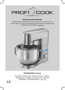 Manuale dell'utente - ProfiCook PROFI-COOK IMPASTATRICE 'KM1096' 10L 1500W PROFICOOK                   