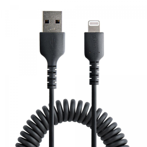 17425576764677-startechcomcavolightningausbada50cmcertificatomficavettoiphonespiralatodiricaricaalimentazioneresistentecavousbalightninginfibraaramidicaconrivestimentotpecavocaricatorenero