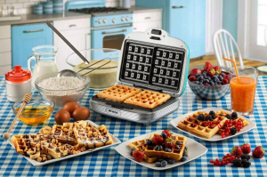 17426173777787-ariete1973wafflemakerpartytimepiastraelettricaperwafflepiastreantiaderenti700wattazzurro
