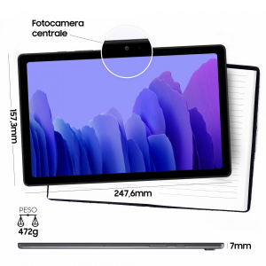 17427423536748-samsunggalaxytaba7tabletdisplay104tft32gbespandibilifinoa1tbram3gbbatteria7040mahwifiandroid10fotocameraposteriore8mpdarkgray