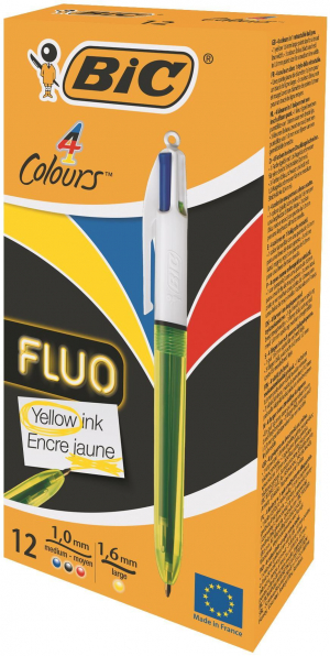 17429097771669-bic4coloursfluopennaretrattileaclipneroblurossogiallo12pz