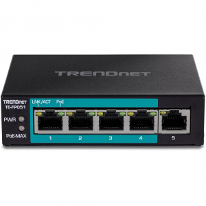 17430086922831-trendnettefp051switchdiretenongestitofastethernet10100supportopoweroverethernetpoenero