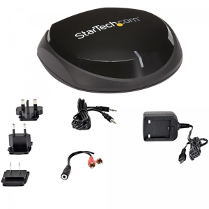 17430112530512-startechcomricevitoreaudiobluetooth50connfcadattatoreaudiowirelessbluetoothbt50portata20muscitaaudio35mmrcaootticadigitaletoslinkspdifdachifiwolfsonlossless