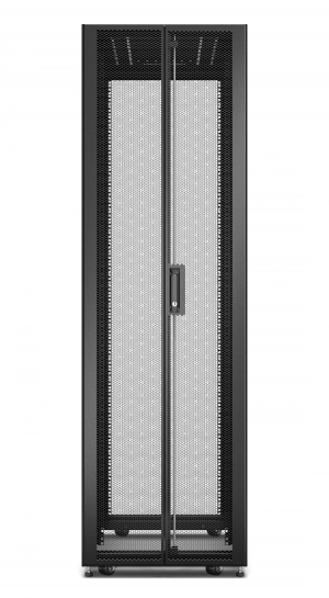 17430977275906-apceasyrack600mm42u800mmwithroofsidepanelcastorsfeetand4bracketsnobottomblackrackindipendentinero