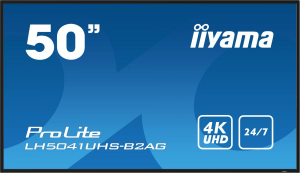 17434018461003-iiyamalh5041uhsb2agvisualizzatoredimessaggipannellopiattopersegnaleticadigitale127cm50lcd500cdm4kultrahdnero247