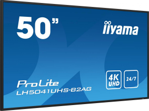 17434018492272-iiyamalh5041uhsb2agvisualizzatoredimessaggipannellopiattopersegnaleticadigitale127cm50lcd500cdm4kultrahdnero247