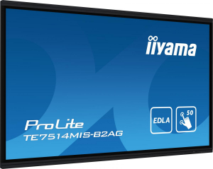 17434020102508-iiyamaprolitete7514misb2agpannellopiattopersegnaleticadigitale1905cm75lcdwifi435cdm4kultrahdnerotouchscreenprocessoreintegratoandroid247