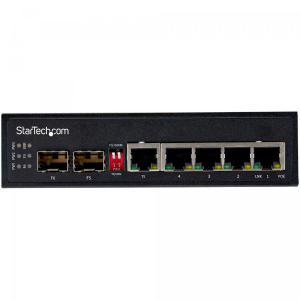 17444238143153-startechcomswitchretelanindustrialea6porte4portepoerj452slotsfp30w101001000mbpspoweroverethernetcommutatorehubgigabitswitchmontabilesuguidadin40degcto75degc