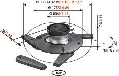 17444386367506-vogelsepc6545soluzionedasoffittopervideoproiettore
