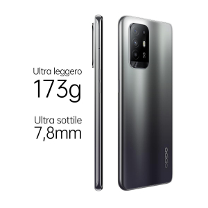 17445570206904-oppoa945ga94smartphone5g173gdisplay643fhdamoled4fotocamere48mpram8gbespandibilefinoa13gbrom128gbbatteria4310mahricaricavooc30wdualsimversioneitalianafluidblack