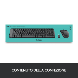 17445600559411-logitechmk220combotastieraemousewirelesscompattiperwindows24ghzwirelessconricevitoreusbunifyingduratabatteriadi24mesicompatibileconpclaptop
