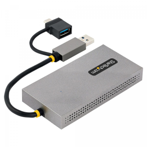 17446056526488-startechcomadattatoreusb30ahdmischedavideoesternausb30adoppiohdmi1x4k30hz1x1080pcavoda11cmintegratocondongledausbaausbcconvertitoredausbacadualhdmiwinmac