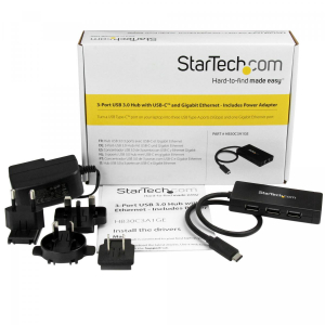 17446576079813-startechcomhubusb305gbpsa3porteconusbceethernetgigabitincludeadattatoredialimentazione