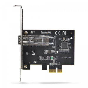 17446601572657-startechcomschedadiretesfpgbea1portapcie21x1inteli210iscontroller1gbe1000baseramefibraotticanicgigabitethernetaportasingolabackplanedesktopserverwindowselinux