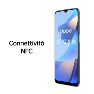 17446971267263-oppoa16ssmartphonenfcaitriplecamera1322mp65260hzdisplay5000mahsupervoocpowersavingram4gbrom64gbespandibilecoloros111ipx4versioneitalianapearlblue