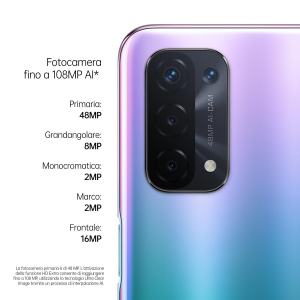 17447041120956-oppoa545ga54smartphone5g193gdisplay65fhd90hz4fotocamere48mpram4gbrom64gbbatteria5000mahricaricarapidadualsimversioneitalianafantasticpurple